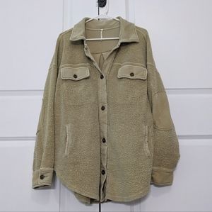 Free People Ruby Shirt Jacket Women's Button Up